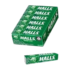 Halls tubo yerbabuena * 12 unds