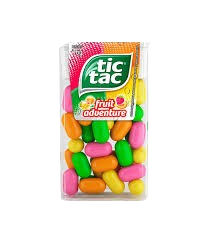 Tic Tac Frutti Aventura * 12 unidades