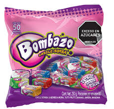 Chicle bombazo cubo * 50 unidades