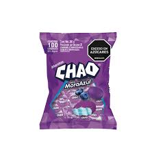 Chao pepa mora azul *100 unidades