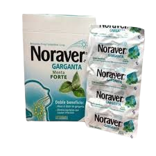 Noraver Gripa Menta * 24und