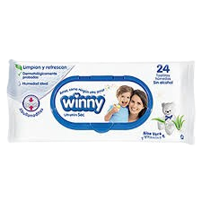 Toallitas Winny ristra *6 paquetes *24 und
