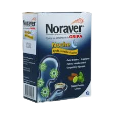 Noraver Gripa Noche * 6 sobres